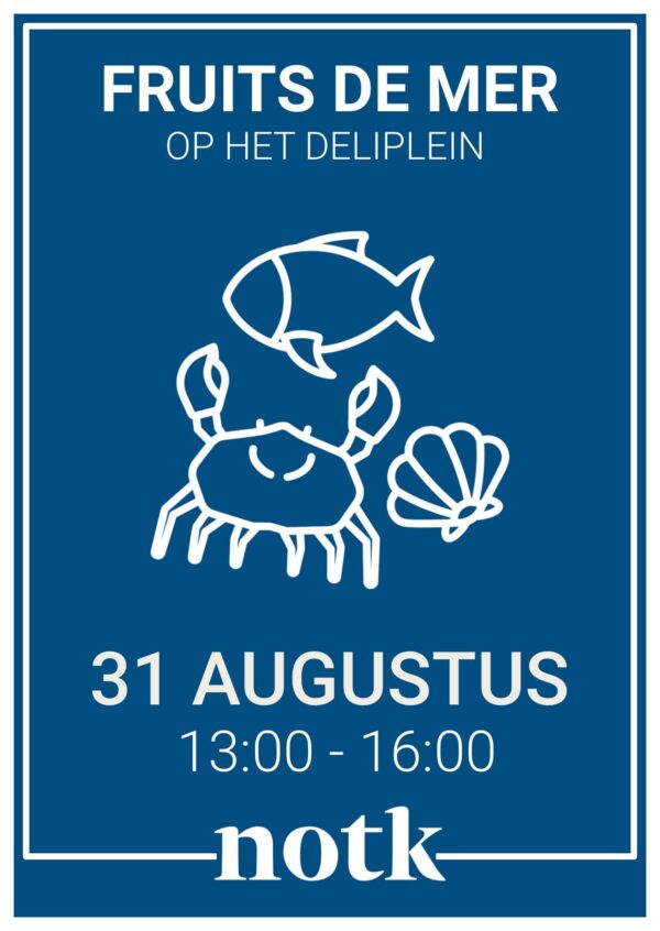 Ticket - Fruits de Mer - 31 augustus