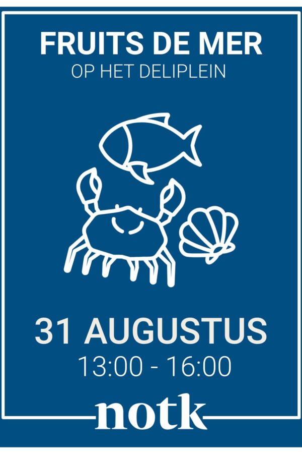 Ticket - Fruits de Mer - 31 augustus