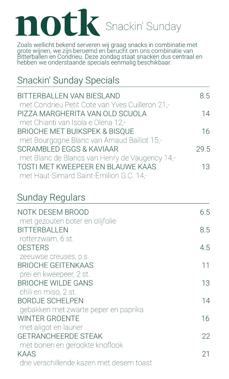 Restaurant – NOTK