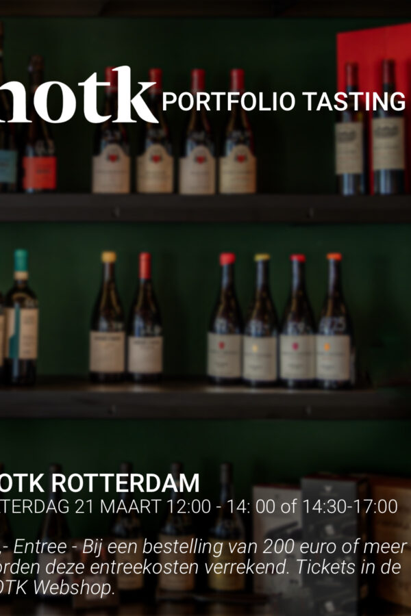Ticket - Portfolio Tasting NOTK @ Deliplein 21 Maart - Timeslot: 12:00-14:00